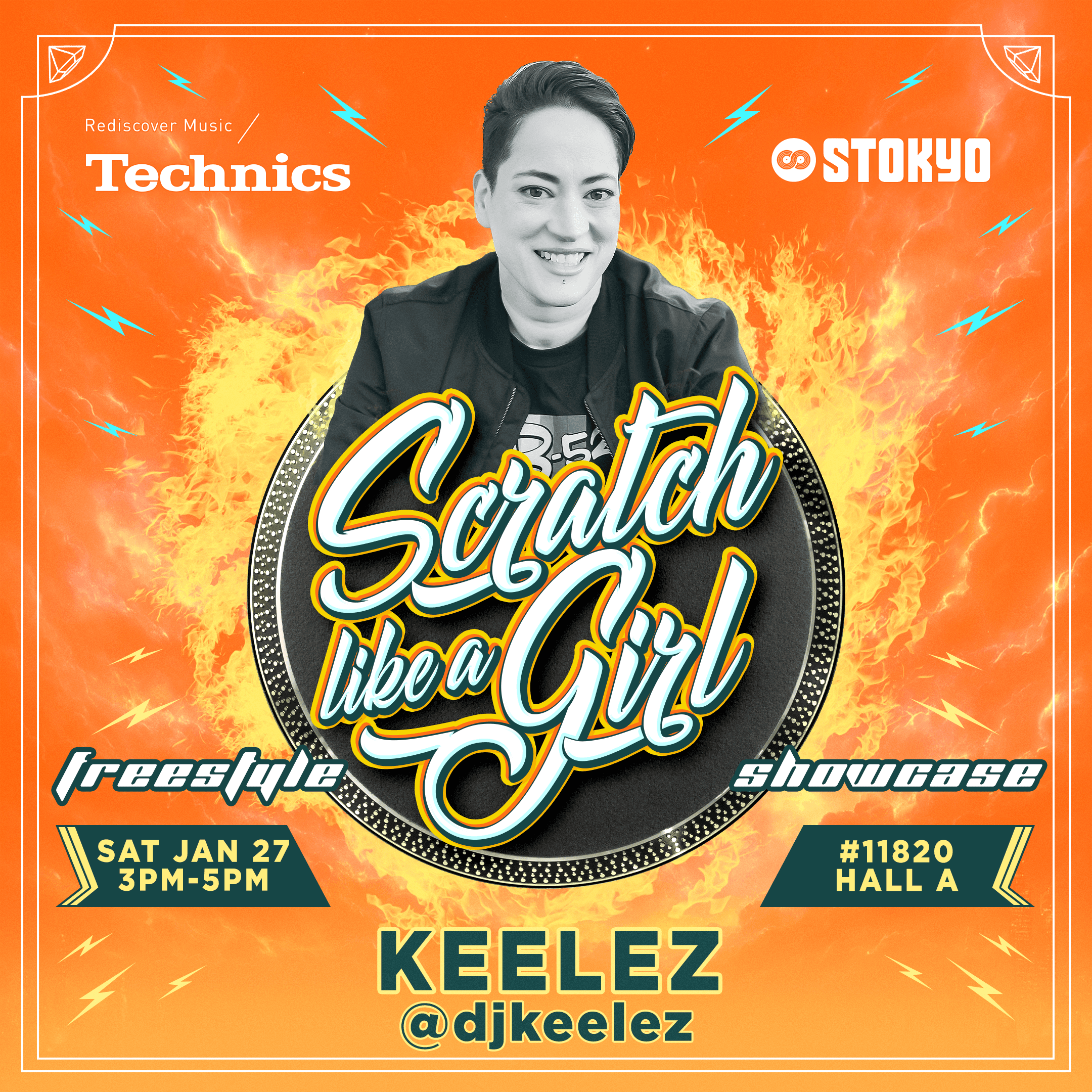 Cover Image for Pioneering Change: A Look Inside the All-Female Turntablist Scratch Demo at NAMM 2024