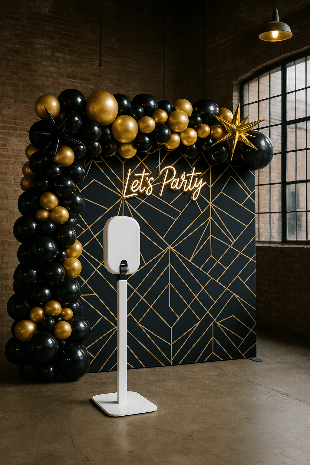 Bring the Party to Life with Our Sleek, Modern Photo Booth in Los Angeles